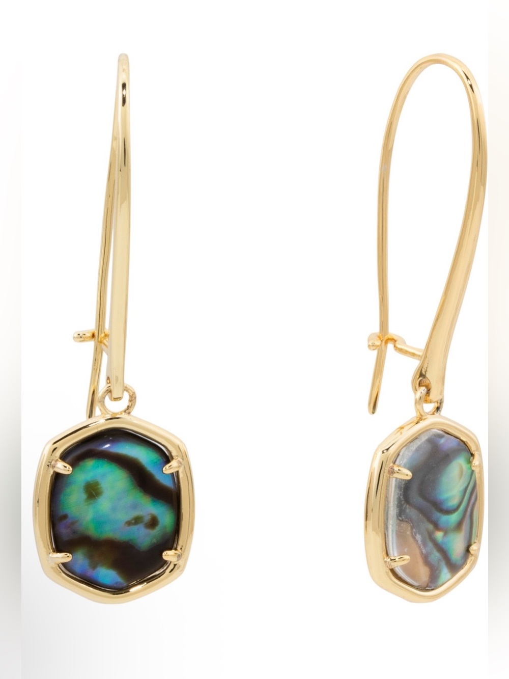 Kendra Scott Abalone Shell Drop Earrings